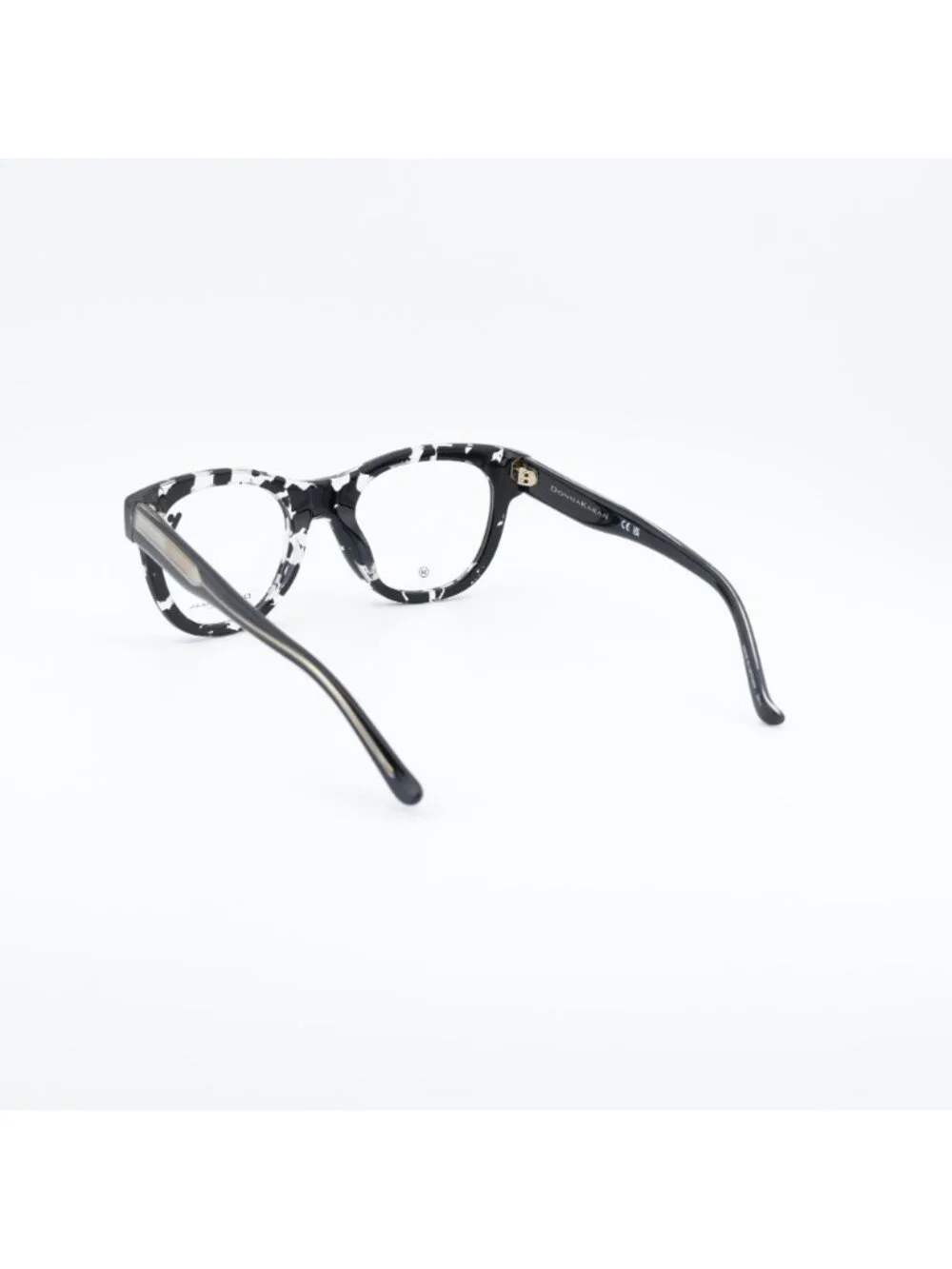 Donna Karan DO5018 010 Eyeglasses - Black Havana 49mm Cat Eye Frame